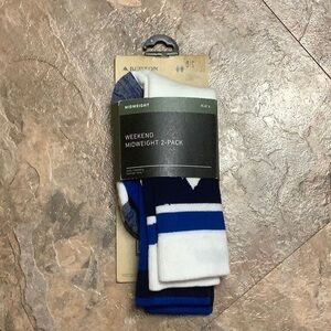 Burton kid’s midweight 2 pack of weekend socks